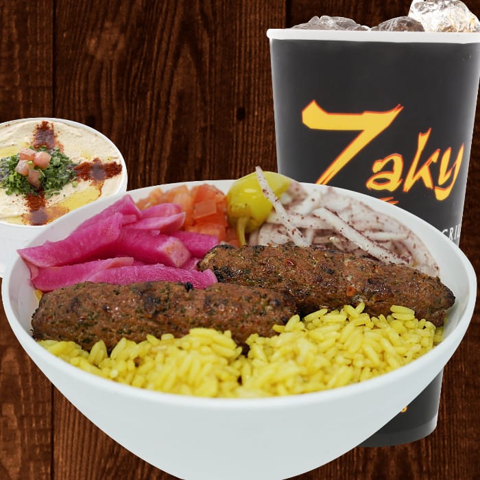 Zaky Bowl Combo Drink & 1 Side.